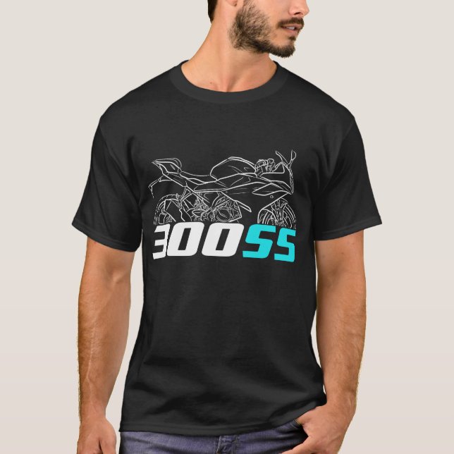 CFMoto 300SS 2024-2025 T Shirt (Framsida)