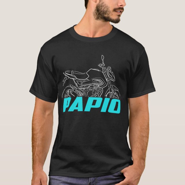 CFMoto Papio ST 2017-2024 T Shirt (Framsida)