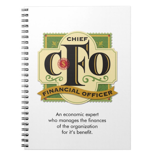 "CFO-" anteckningsbok (Framsidan)