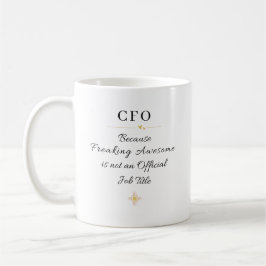 CFO-kontorets citat Kaffemugg