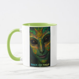 CG17s UFO Halloween - Humans... are weird Mugg