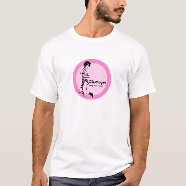 Cg-damjagare Tee Shirt (Framsida)