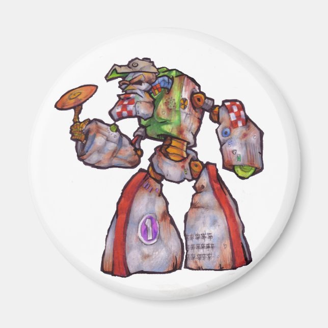 CG Robot Magnet (Framsidan)