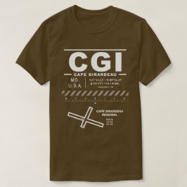 CGI:s regionala flygplats i Cape Girardeau T Shirt