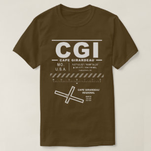 CGI:s regionala flygplats i Cape Girardeau T Shirt