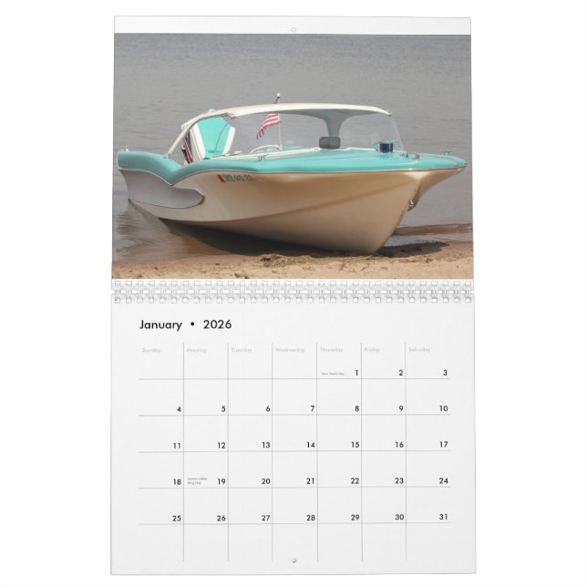 CGOAMN Classic Glastron Calendar 2015 Kalender (Jan 2026)