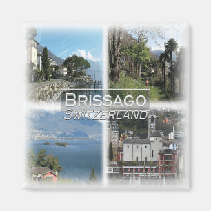 CH0284 Europe, Schweiz, Brissago, Fridge Magnet
