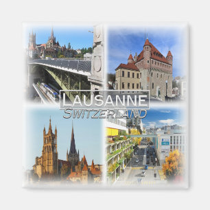 CH0287 Europe, Schweiz, Lausanne, Fridge Magnet