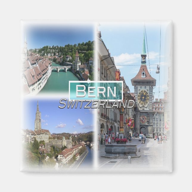 CH0291 Europa, Schweiz, Bern, Fridge Magnet (Framsidan)