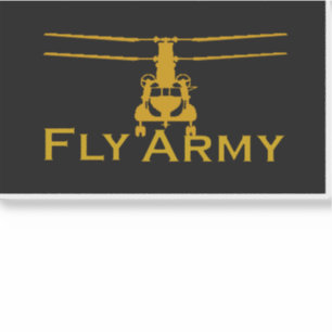 CH47 Chinook Fly Army Vinyl Decal Klistermärken