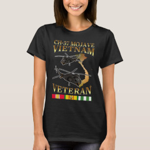 CH 37 mojave-helikopter Vietnam krig veteran T Shirt