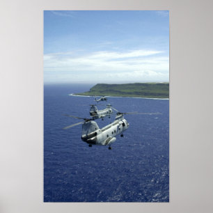CH-46 Sea Knight Poster