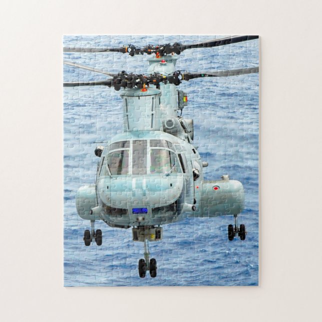 CH-46E SJÖFART (11x14 INCH) Pussel (Vertikal)