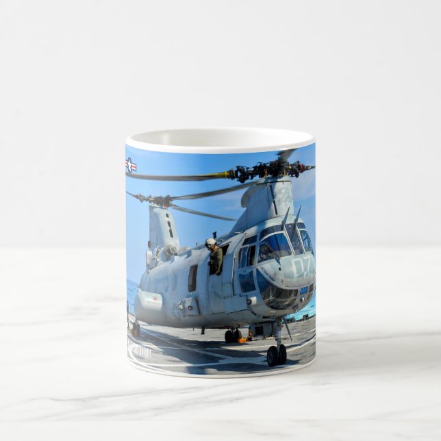 CH-46E SJÖVKUNNIT KAFFEMUGG (Center)