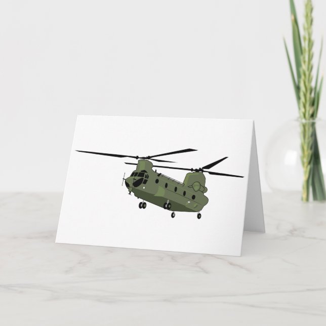 CH-47 Chinook Kort (Framsida)