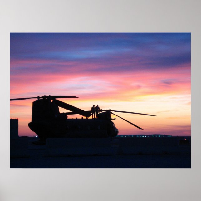 CH-47 Chinook Poster (Framsidan)