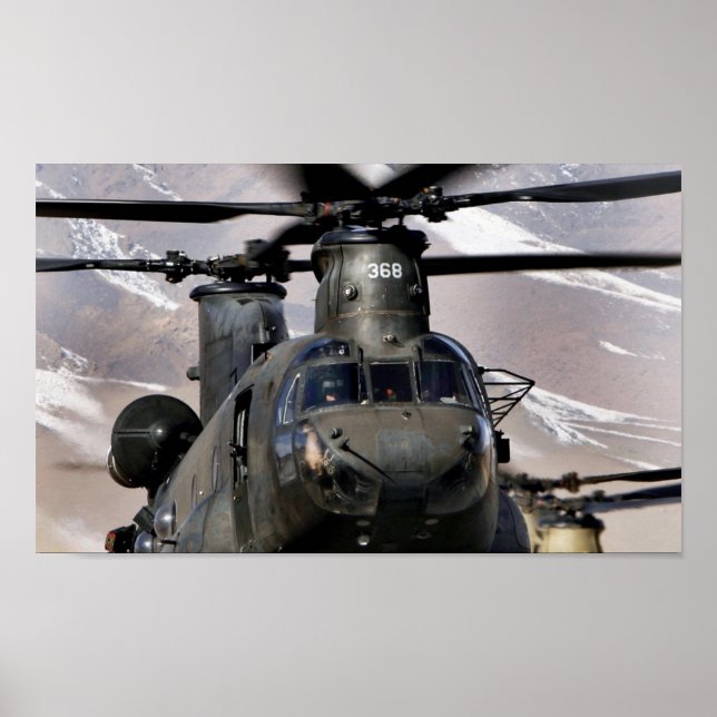 CH-47 Chinook Poster (Framsidan)