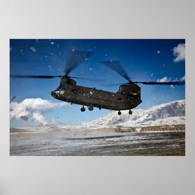 CH-47 Chinook Poster (Framsidan)