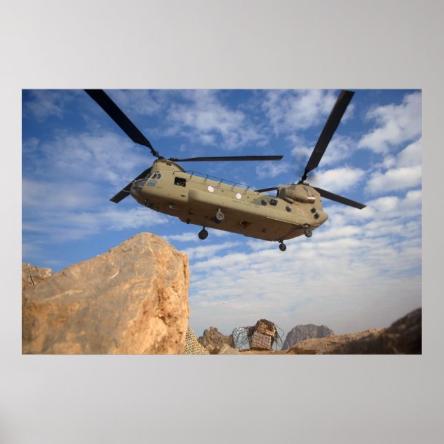 CH-47 Chinook Poster (Framsidan)