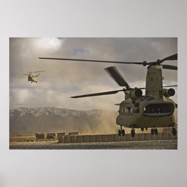 CH-47 Chinook Poster (Framsidan)
