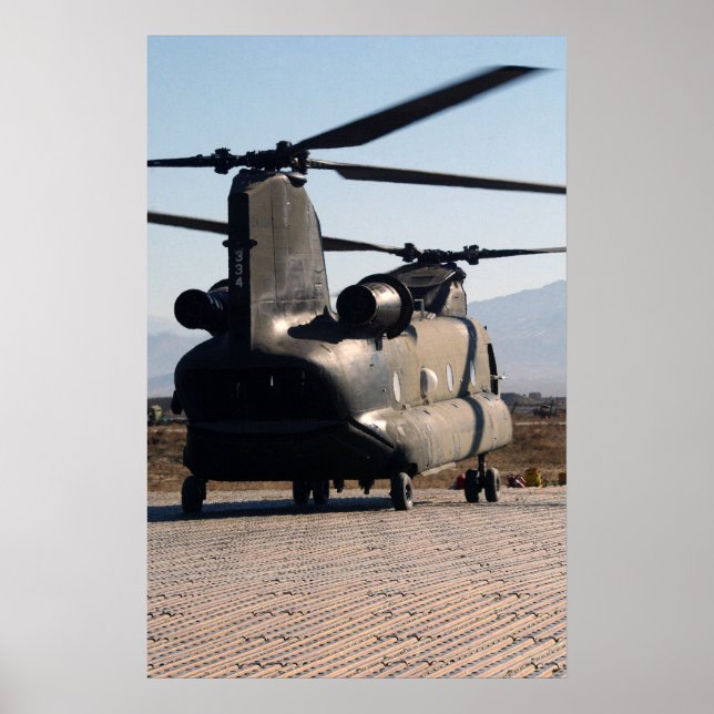 CH-47 Chinook Poster (Framsidan)