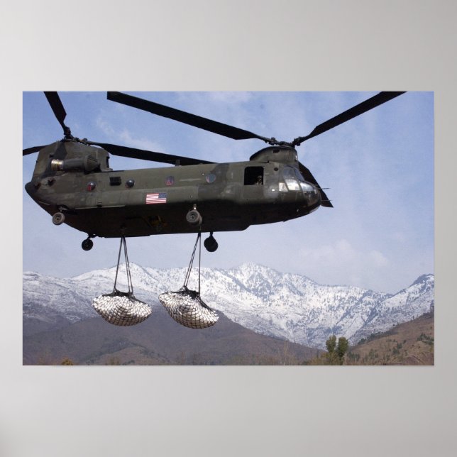 CH-47 I PAKISTAN POSTER (Framsidan)