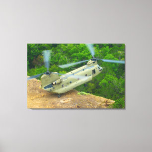 CH-47F CHINOOK 24x36 Canvastryck
