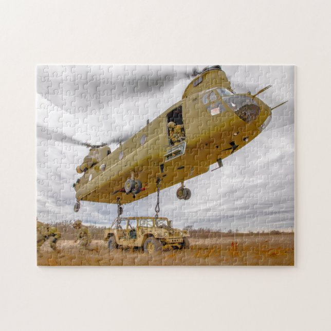 CH-47F KINOOK (11 x 14 TUM) Pussel (Horisontell)