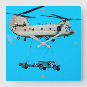 CH-47F KINOOK FYRKANTIG KLOCKA