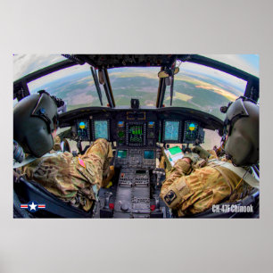 CH-47F KINOOK POSTER