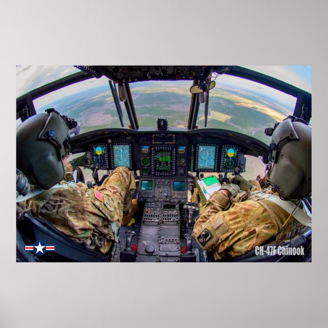 CH-47F KINOOK POSTER (Framsidan)