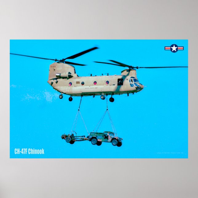 CH-47F KINOOK POSTER (Framsidan)