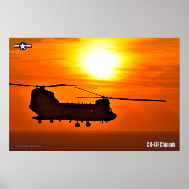 CH-47F KINOOK POSTER (Framsidan)