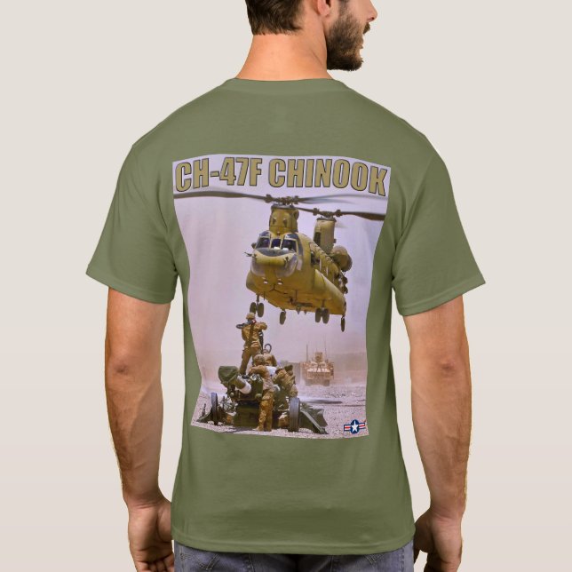 CH-47F KINOOK T SHIRT (Baksida)