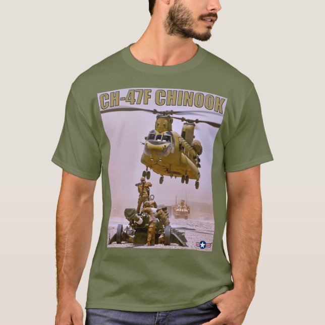 CH-47F KINOOK T SHIRT (Framsida)