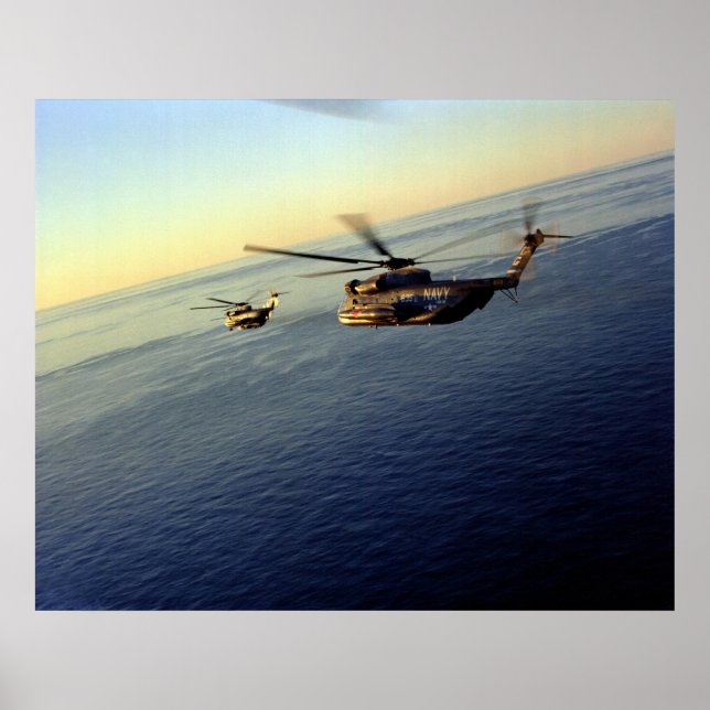 CH-53 Havsallioner Poster (Framsidan)