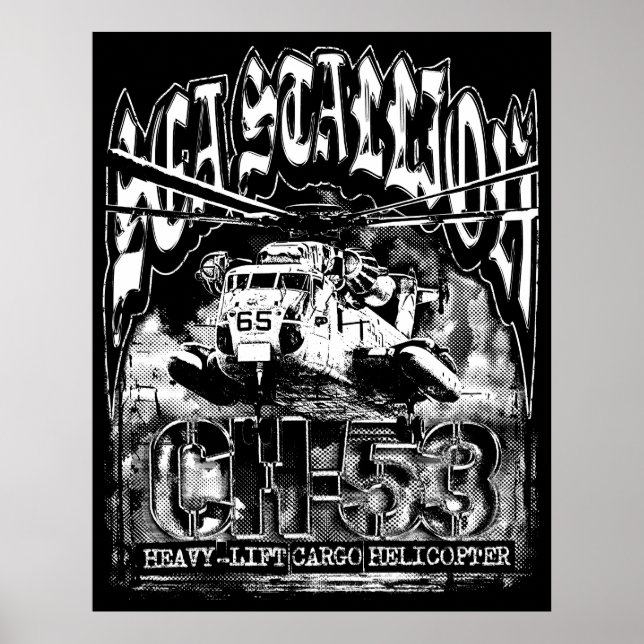 CH-53 Sea Stallion Poster (Framsidan)