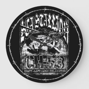 CH-53 Sea Stallion Stor Klocka