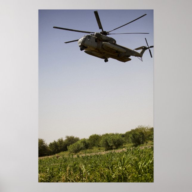 CH-53D Sea Stallion Poster (Framsidan)