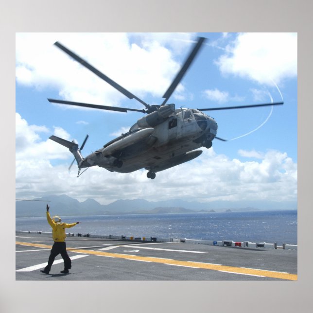 CH-53D Sea Stallion Poster (Framsidan)