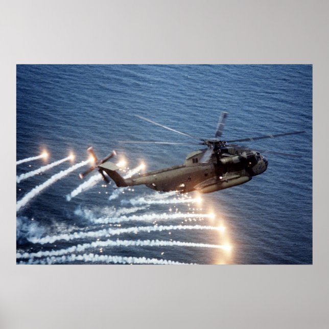CH-53D Sea Stallion Poster (Framsidan)
