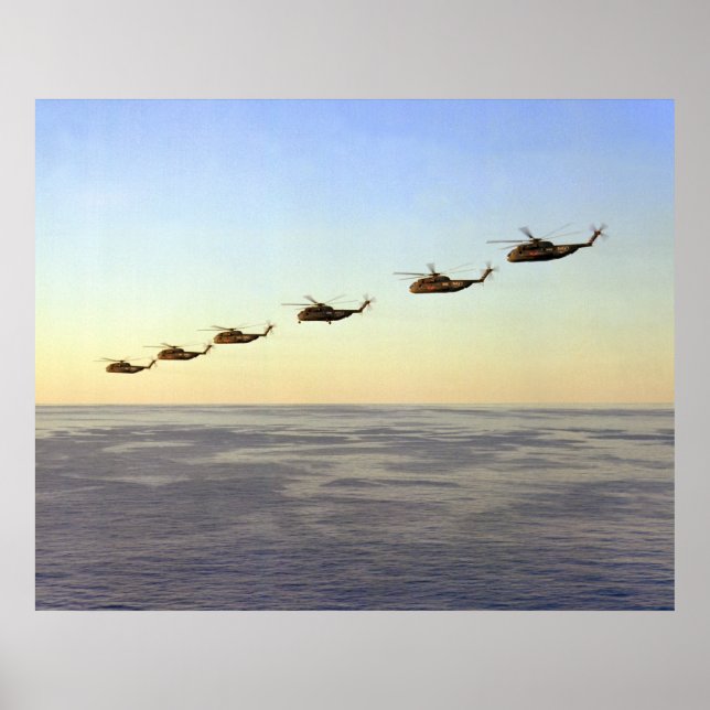CH-53D Sea Stallions Poster (Framsidan)
