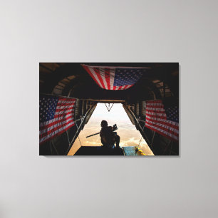 CH-53E TOPPEN STALLION 24x36 Canvastryck