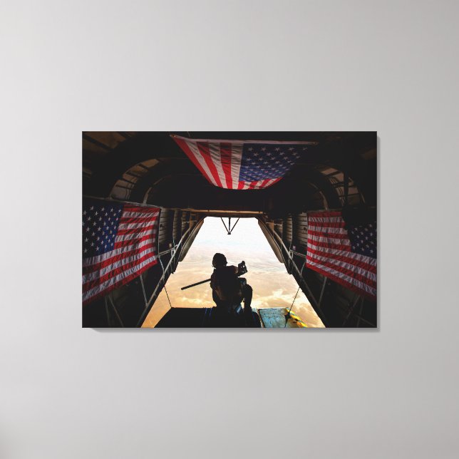 CH-53E TOPPEN STALLION 24x36 Canvastryck (Framsida)