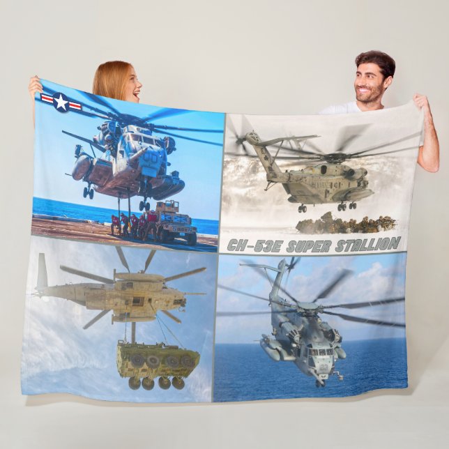 CH-53E TOPPEN STALLION FLEECEFILT (På plats)