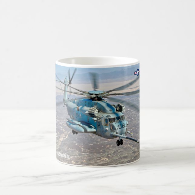 CH-53E TOPPEN STALLION KAFFEMUGG (Center)