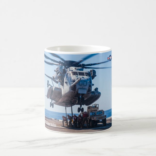 CH-53E TOPPEN STALLION KAFFEMUGG (Center)