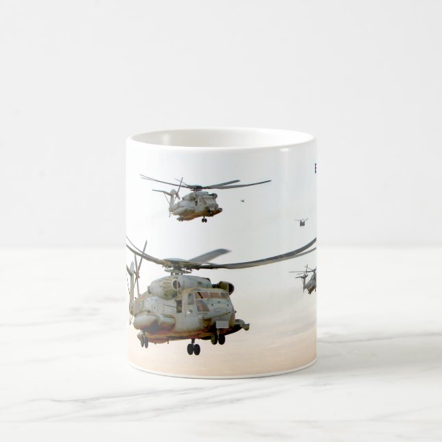 CH-53E TOPPEN STALLION KAFFEMUGG (Center)