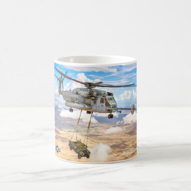 CH-53E TOPPEN STALLION KAFFEMUGG (Center)
