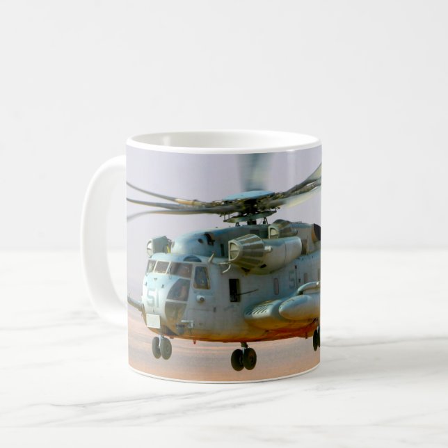 CH-53E TOPPEN STALLION KAFFEMUGG (Framsida vänster)
